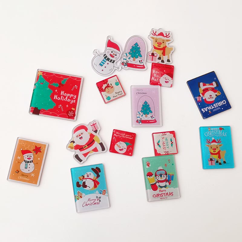 Acryl-Weihnachtsfest-Kühlschrankmagnete